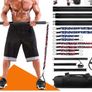 Resistance band/barbell home gym Image 3