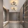 NEW SALE | LED Ceiling Lights, 22W 2500LM Creative Flower Design Ceiling Light, Aluminium Ceiling Lighting Fixture for Living Room, Bedroom, Kitchen, Hallway, Warm White 3000K Image 2