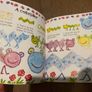 Kids arts and crafts activity books crayon drawing and thumbprint ink art Image 8