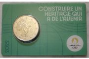 France 2 Euro Base Metals Brilliant Uncirculated Coin 2022 - Olympic Games Paris 2024 - 2 Euro Commemorative Coin