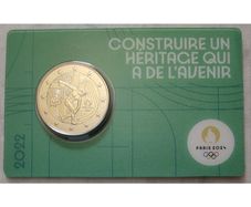 France 2 Euro Base Metals Brilliant Uncirculated Coin 2022 - Olympic Games Paris 2024 - 2 Euro Commemorative Coin