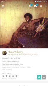 Shina Williams & his african percussionists Vinyl