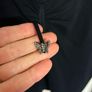 Saint Tropez black v-neck jumper - size M Image 3
