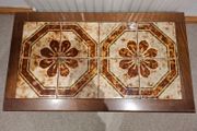 vintage tiled coffee table
