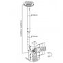 Tv Ceiling Mount Bracket Swivel Tilt 23"-42" Image 3