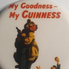 Vintage Guinness Ceramic Coaster