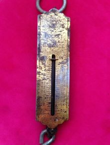 Vintage  Pocket Balance