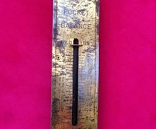 Vintage  Pocket Balance