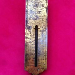 Vintage  Pocket Balance