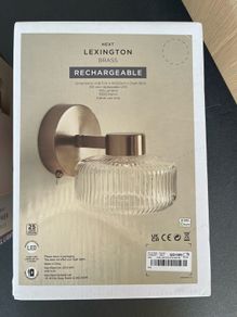 Rechargeable wall light