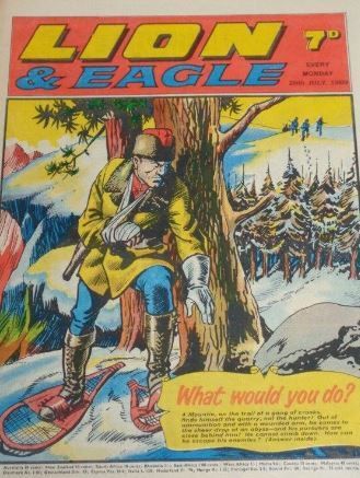 Lion and Eagle Comic July 26th 1969-IPC Comics