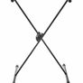 Brand New Keyboard Piano Stand. Heavy Duty, Height Adjustable Keyboard Stand (Black) For Sale Image 5