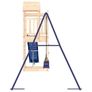 Outdoor Playset Solid Wood Pine Image 3