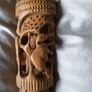 South African carved walking stick Image 2