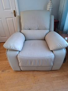 Leather Recliner Armchair