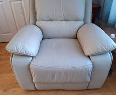 Leather Recliner Armchair