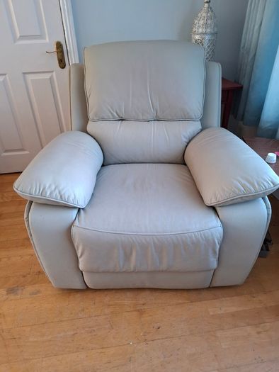 Leather Recliner Armchair
