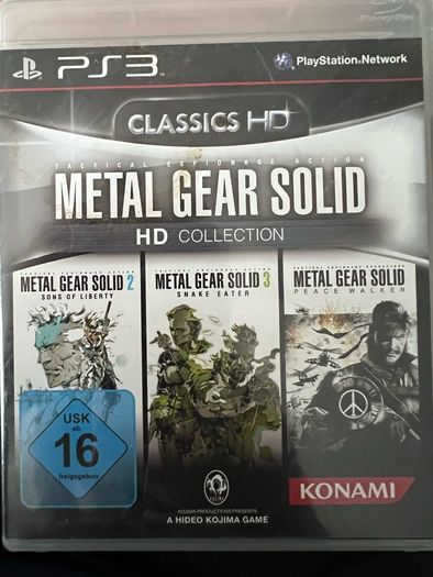 Classics HD Metal Gear Solid HD Collection PS3 with manual IN GERMAN