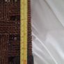Cottagecore / farmhouse style vintage rush double stool bench Image 5