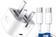 Fast USB C Charger for iPhone 16 15 25W with 6ft Cable MFi Certified