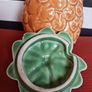 Sylvac, pineapple sugar pot with lid Image 2