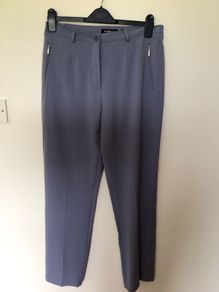 BNWTS ROBELL model Sahara pale blue trousers Uk 14 includes postage