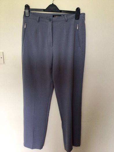 BNWTS ROBELL model Sahara pale blue trousers Uk 14 includes postage