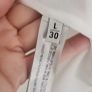 UTERQUE White Mulberry Silk Faux Wrap Dress Sz L (Fit 10-12UK) Image 8
