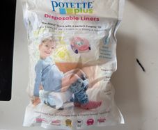 potette plus disposable liners
