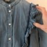 Chambrey denim shirt Image 2