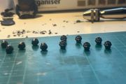 Warhammer 40k Deathwing Knights heads