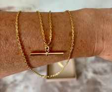 9ct T-bar