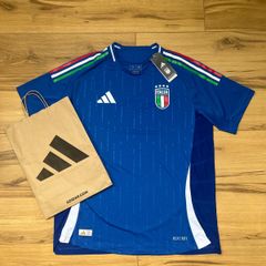 Italy Football Jersey Blue Size XL