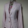 Marks & Spencer Pink Linen Blazer Jacket Image 5
