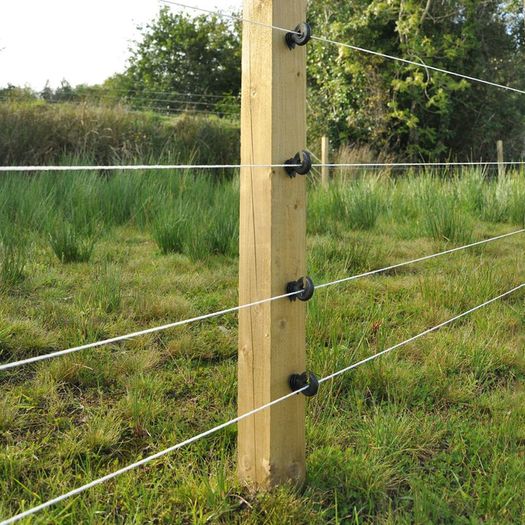 200 x RING Electric Fence Short Ring Insulators