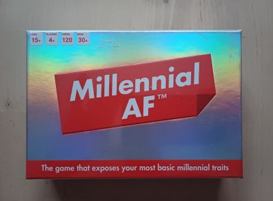 Millennial AF Party Card Game 2020 NEW SEALED