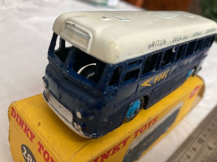 Dinky 283. BOAC coach with box. Both in excellent condition