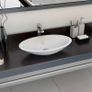 Wash Basin 59.3x35.1x10.7 cm Mineral Cast/Marble Cast White Image 7