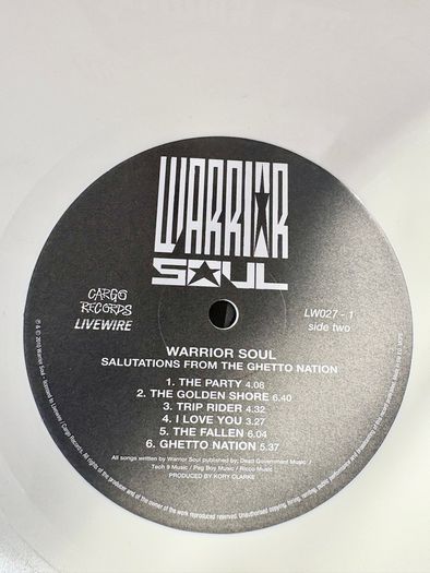 Warrior Soul - Salutations from the Ghetto Nation (Limited Edition)