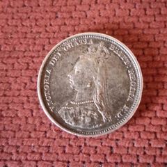 Six Pence Great Britain 1887