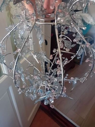 floral chandelier light pendant