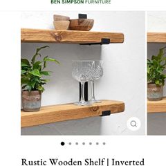 Rustic Wooden Shelf