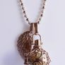 Sterling Silver 925 Gild Plated Angel Whisperer from Engelsrufer length 31" - 26,4g Image 3