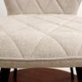 Cappuccino Stitch Dining Chair  Beige Chenille Image 10