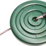 Green Plastic Disc Swing with Rope Silky and Weather Resistant Image 5