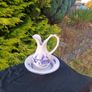 Blue washing bassin set in ceramic Image 2