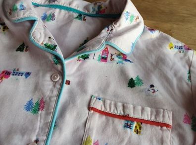 Fab M&S 100% Cotton Girl's Winter Pajamas Age 13 to 14Yrs