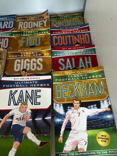 24 Books Ultimate Football Heroes