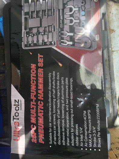 pneumatic hammer set