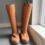 Jana Fashion Tan Leather Knee-High Boots. UK 6 / EU 39 Image 2